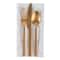 DII® White & Gold Metallic Polka Dot Napkin, 4ct.